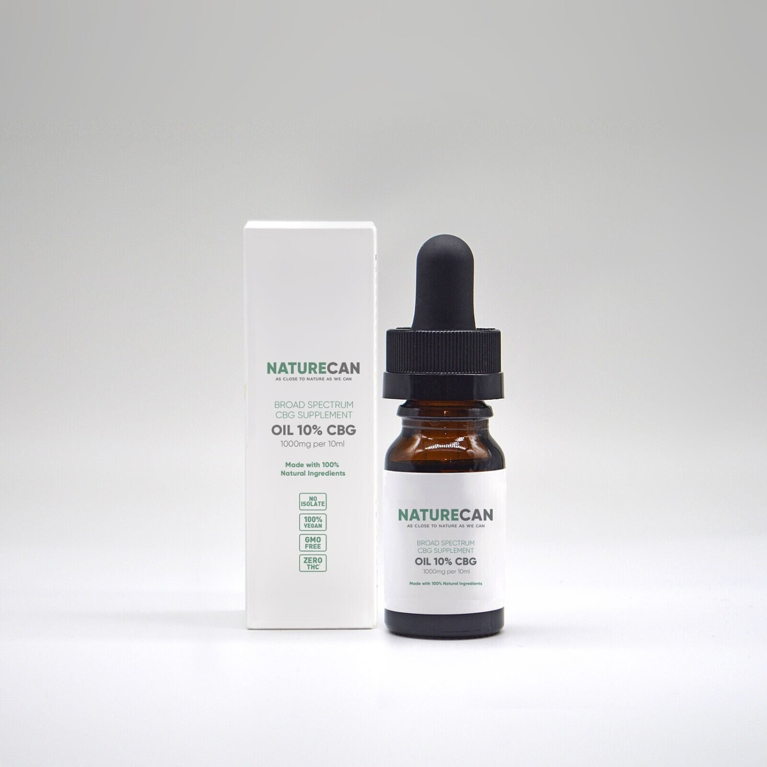 Naturecan Huile de CBG et CBD 10% (10 ml)