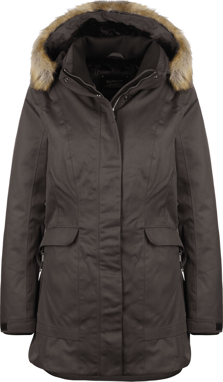 CMP Eco Fur Parka (38Z2146WF) arabica