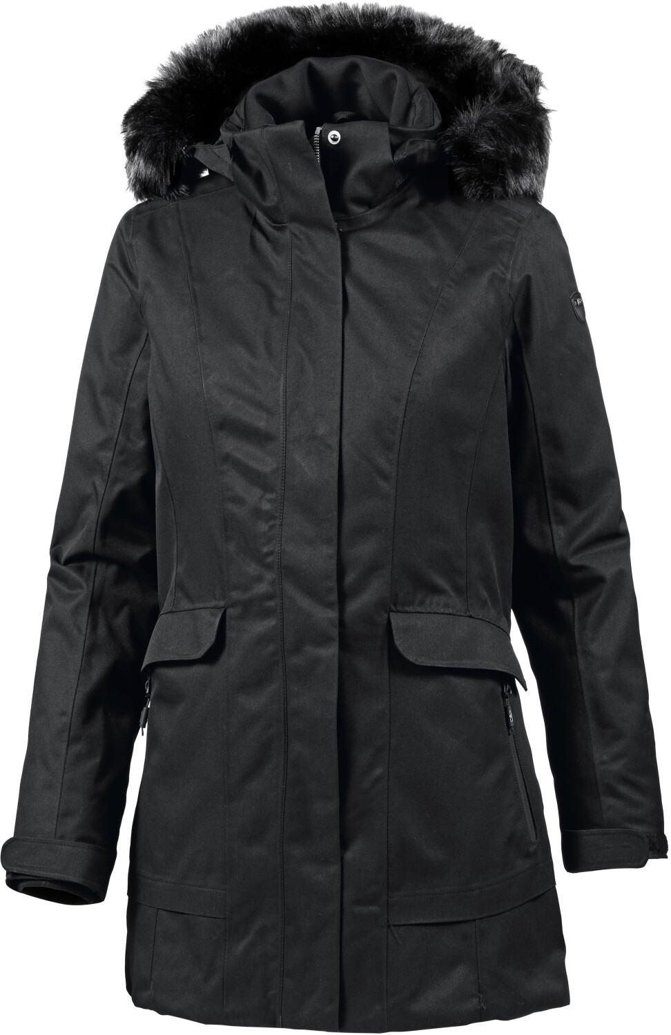 CMP Eco Fur Parka (38Z2146WF-U901) black