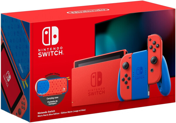 Nintendo Switch Mario Red & Blue Edition