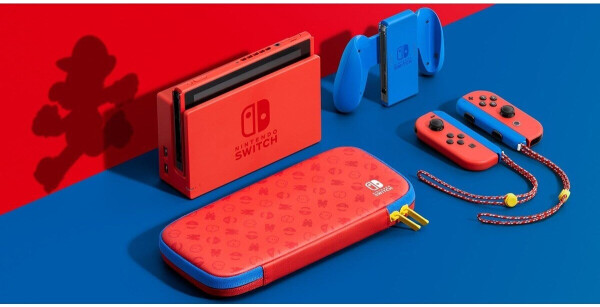 Nintendo Switch Mario Red & Blue Edition, Bild 3