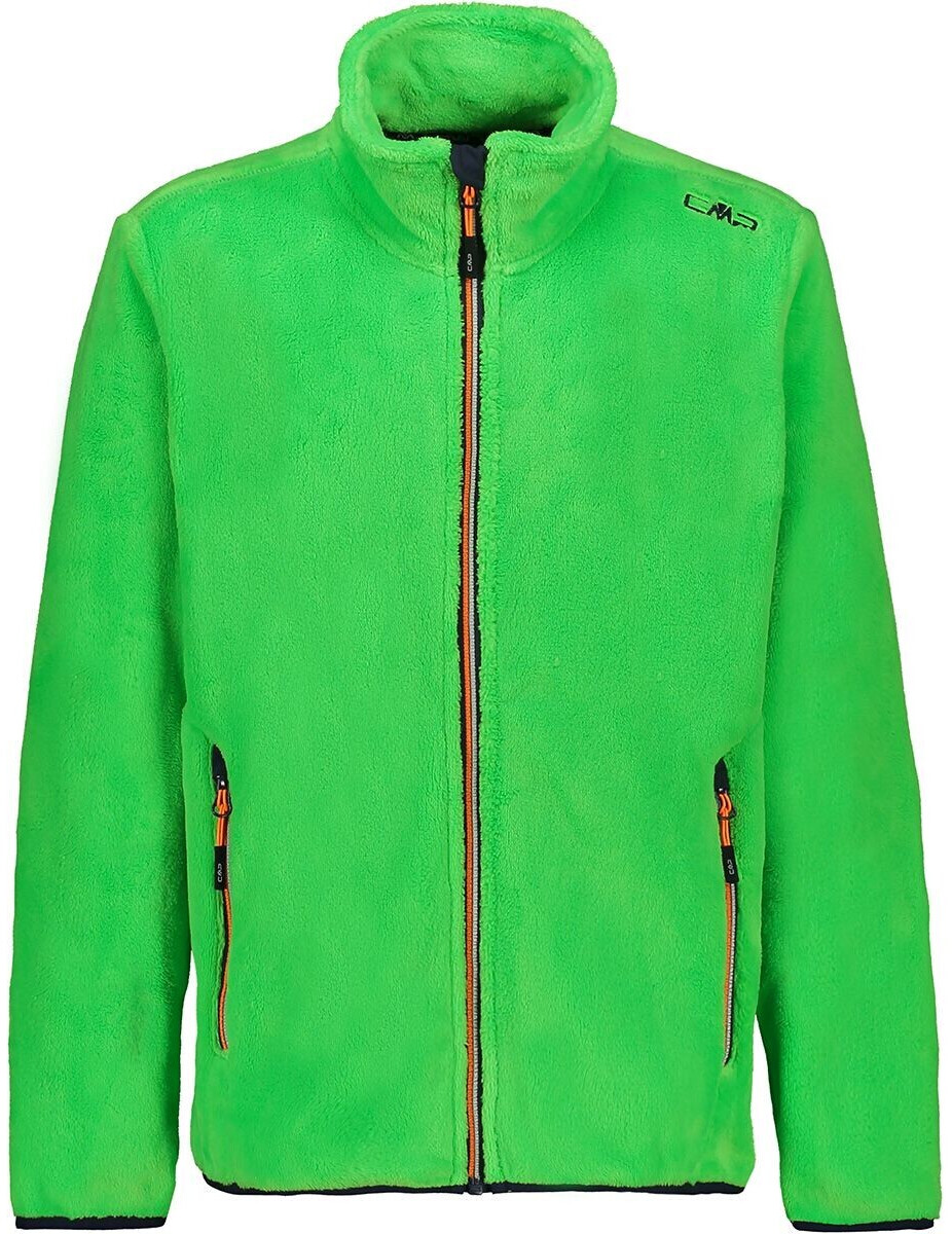 CMP Boy HighLoft Fleece Jacket (38P1414-E102) green fluo