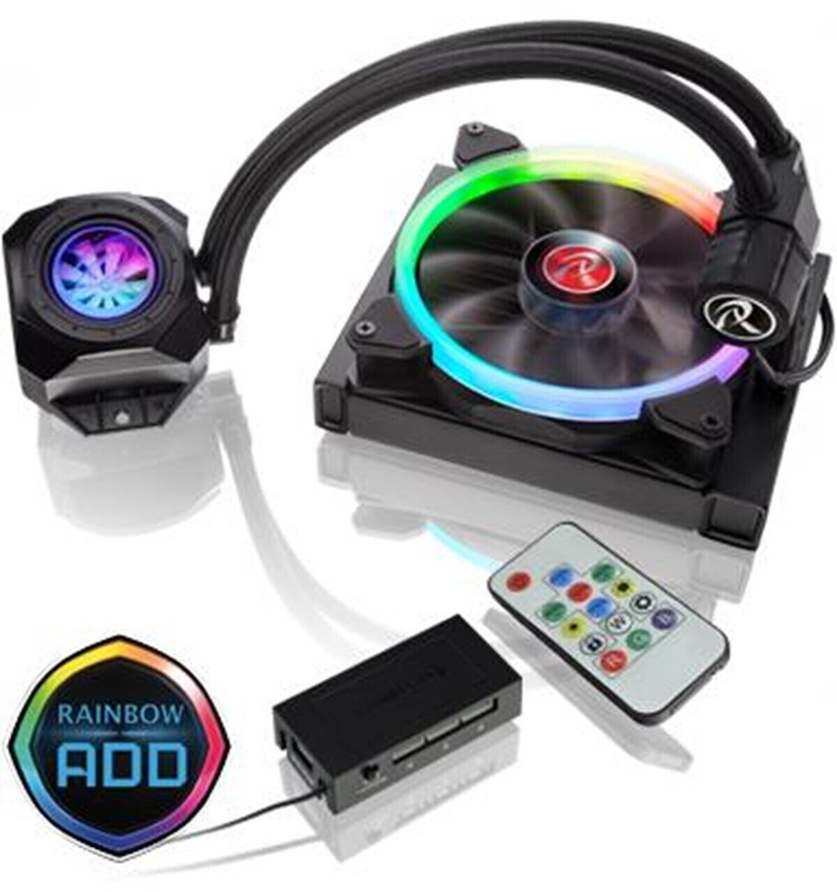 Raijintek Orcus RGB Rainbow 140mm