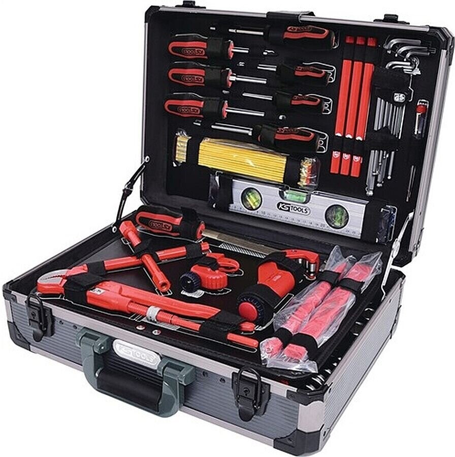 KS Tools 1/4+1/2 Sanitär-Werkzeugkoffer, 95-tlg. (911.0695) ab 316,94 €