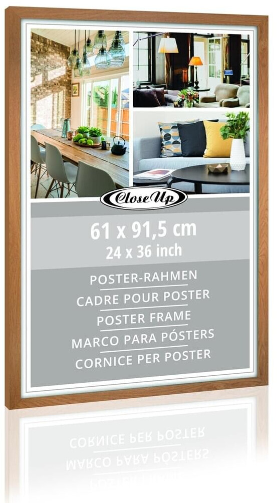 Close Up Posterrahmen 61x 91,5 Oak Light