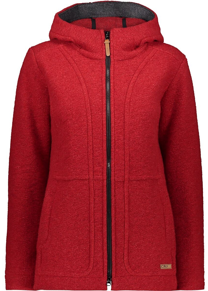 CMP Wool Blend Coat With Hood (30M3376)