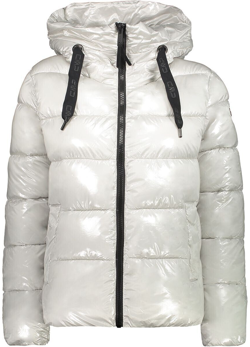 CMP Gloss-Finish Quilted Jacket (30K3536) chalk