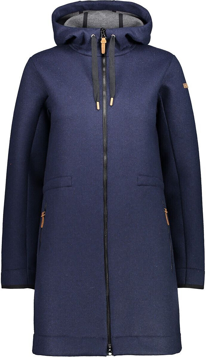 CMP Wooltech Coat (30M3346) blue/black