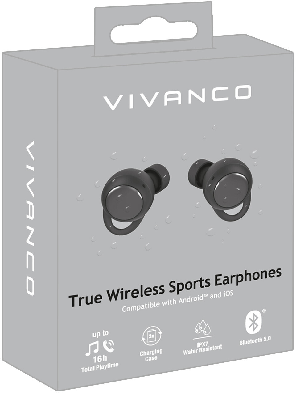 Vivanco bluetooth sports earphones cheap