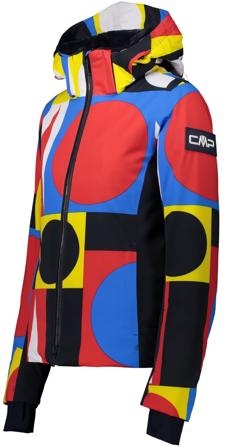 CMP Woman Mondrian Capsule Ski Jacket With Geometric Patterung (30W0766