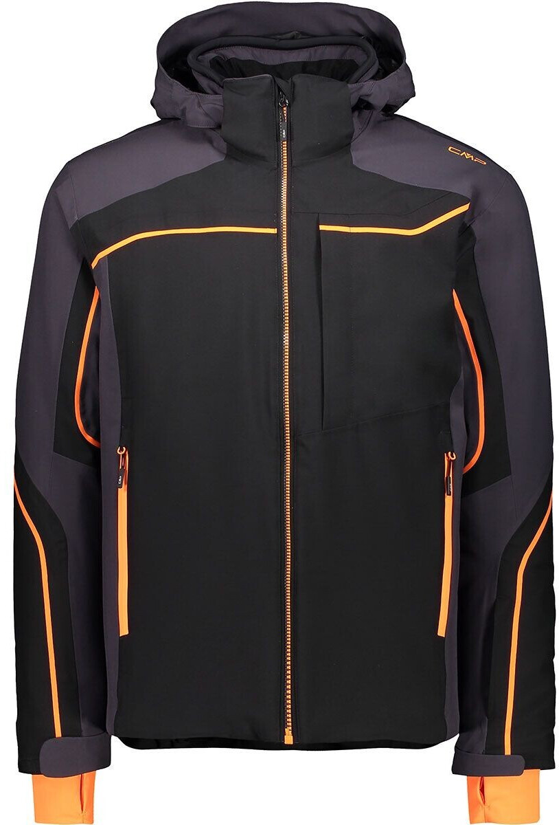 CMP Men 4-Way-Stretch Colour-Block Ski Jacket (30W0267-U901) black