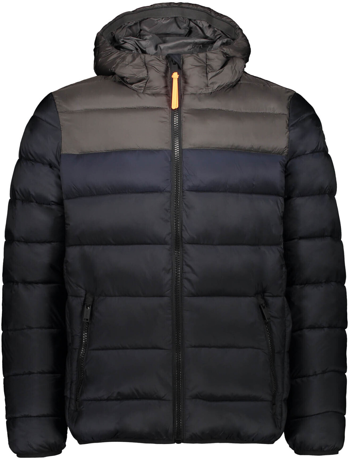 CMP Men Colour-Block Quilted Jacket (30K2757-U901) black