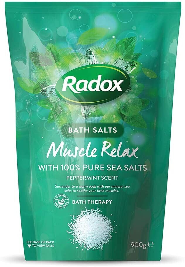 Photos - Shower Gel Radox Bath Salts Muscle Relax Peppermint 900g 