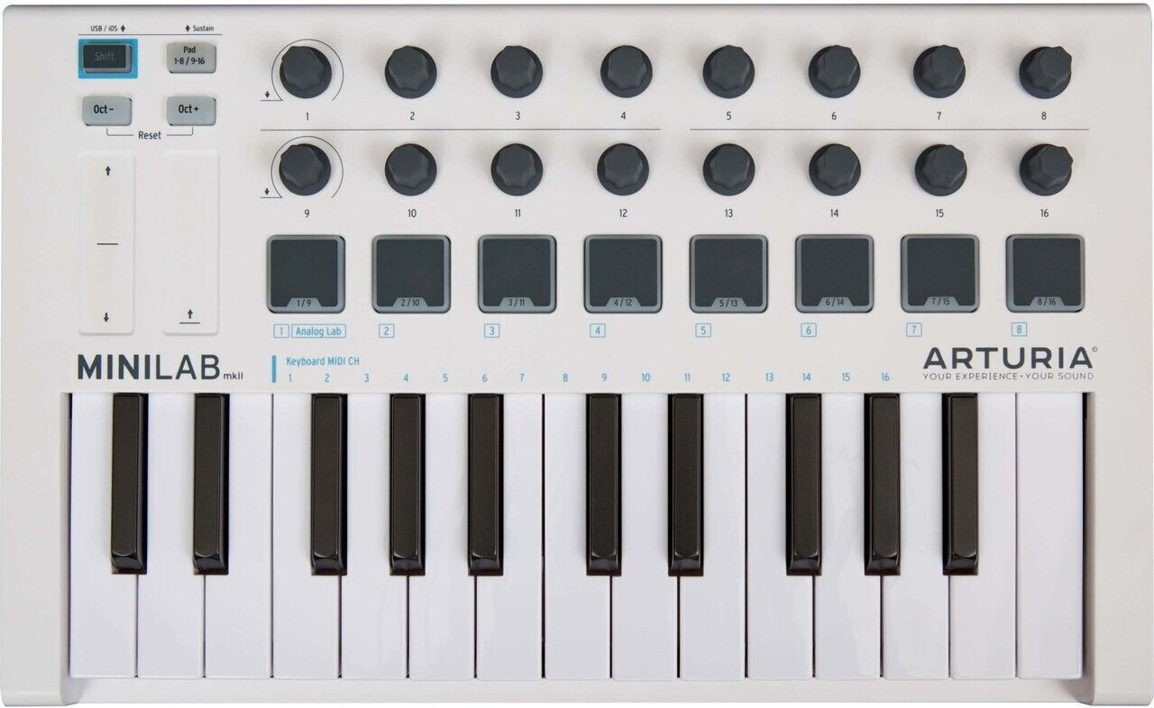 Arturia MiniLab MKII blanc