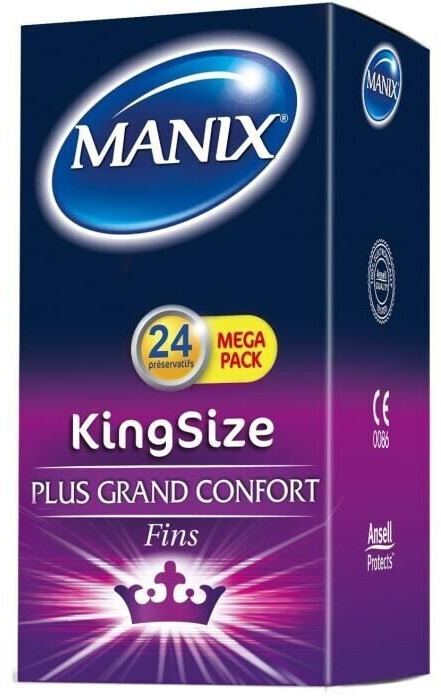 Manix King Size (24 préservatifs)