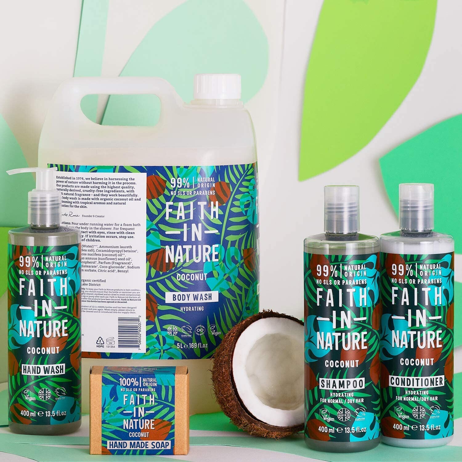 Buy Faith in Nature Coconut Hand Wash 400ml from £3.50 (Today) Best