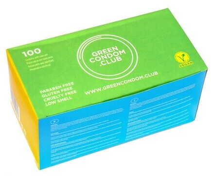 Green Condom .Club Préservatifs (100 pcs)