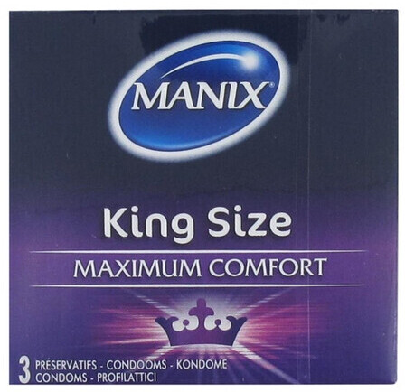 Manix King Size (3 préservatifs)