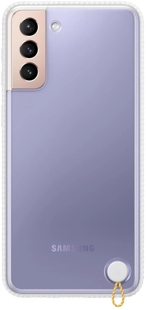 Samsung Clear Protective Cover (Galaxy S21 Plus) White