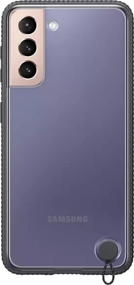 Samsung Clear Protective Cover (Galaxy S21) Black