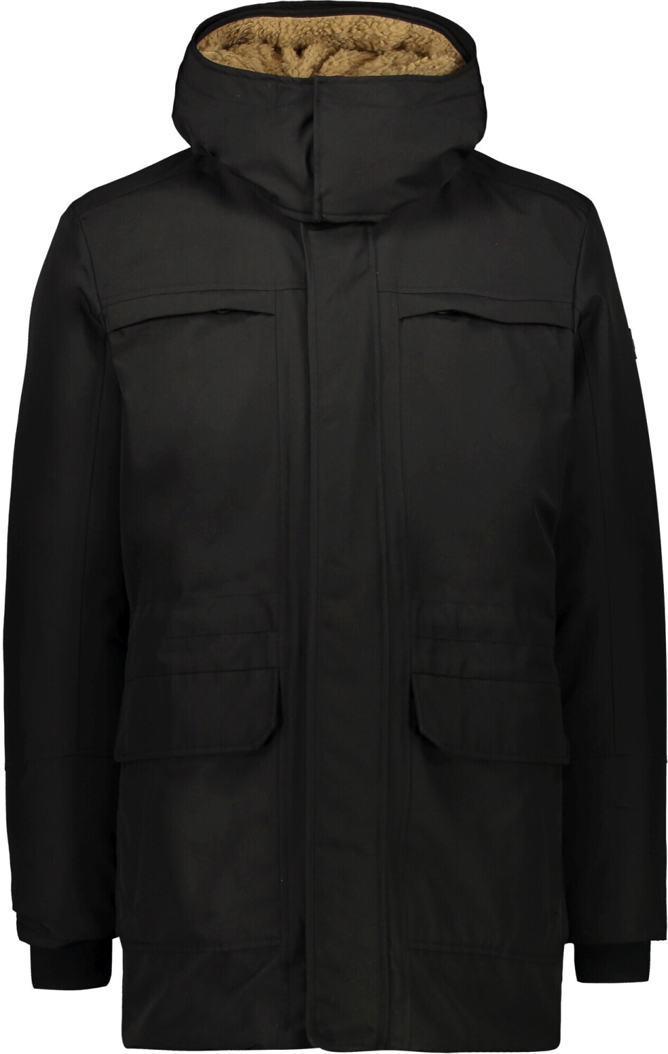 CMP Padded Parka in Oxford Fabric (30K2957-U901) black