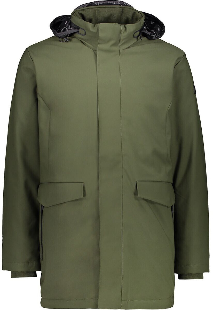 CMP Waterproof Quilted Coat (30K2907-F977) oil green