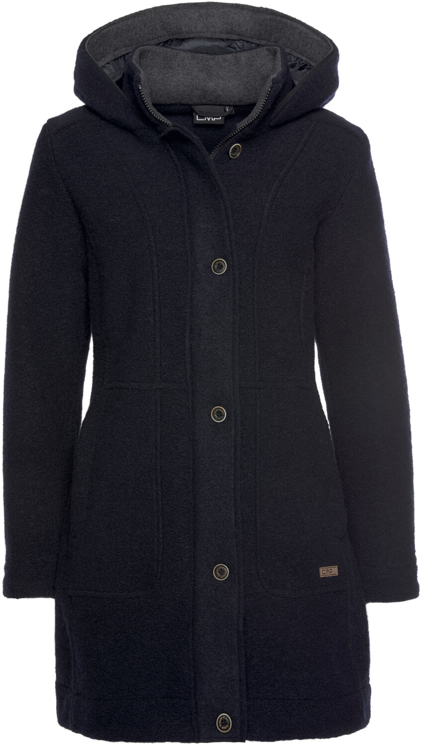 CMP Woolblend Parka wit Hood (30M3386)