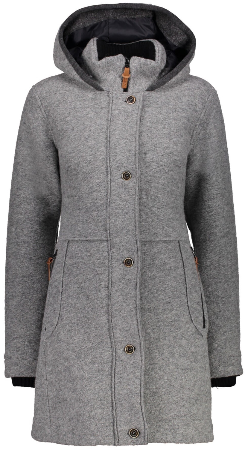 CMP Wool Coat with Hood (39M3206-U510)