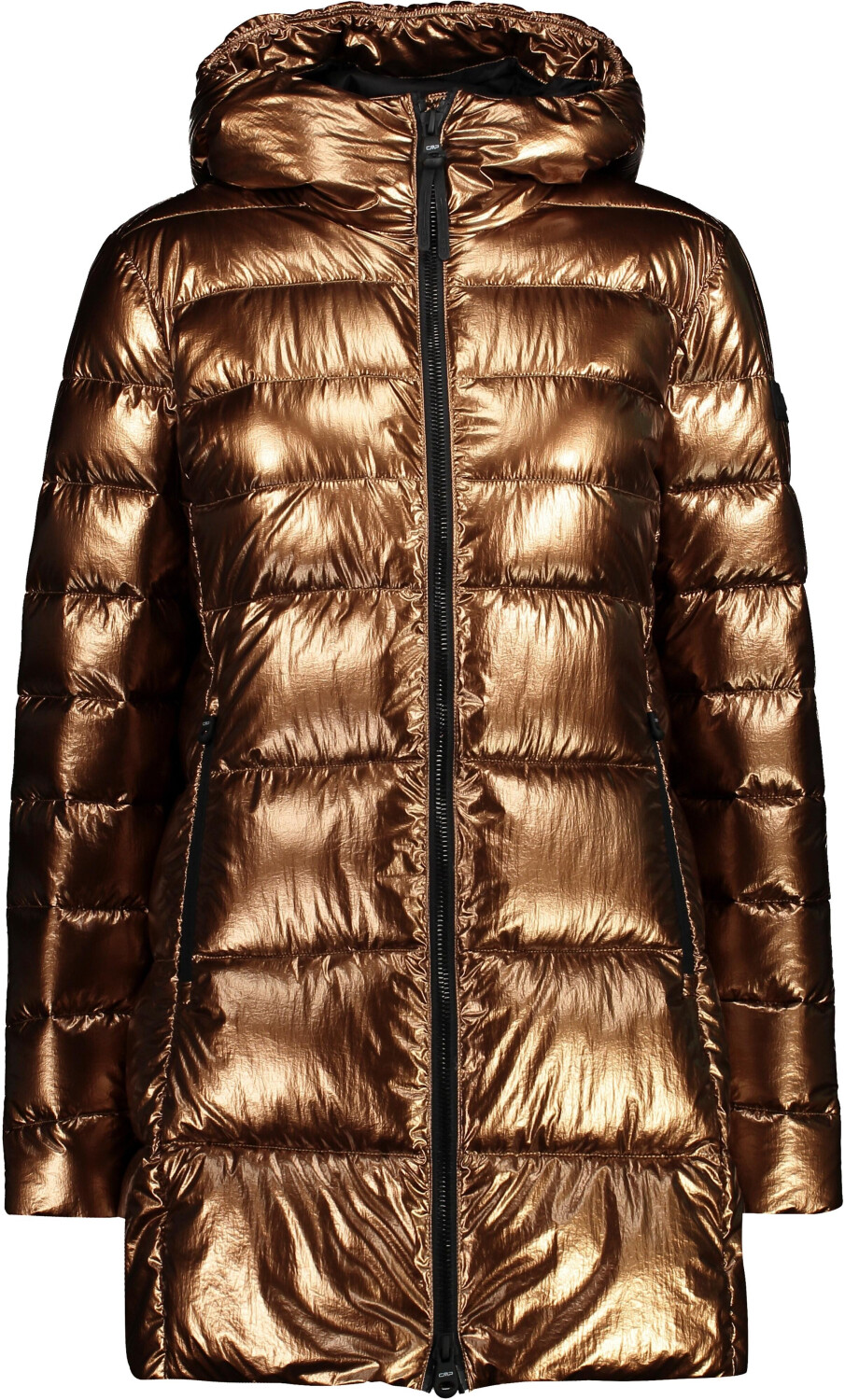 CMP Mid-Legth Parka With Foil Efect (30K3506) bronze