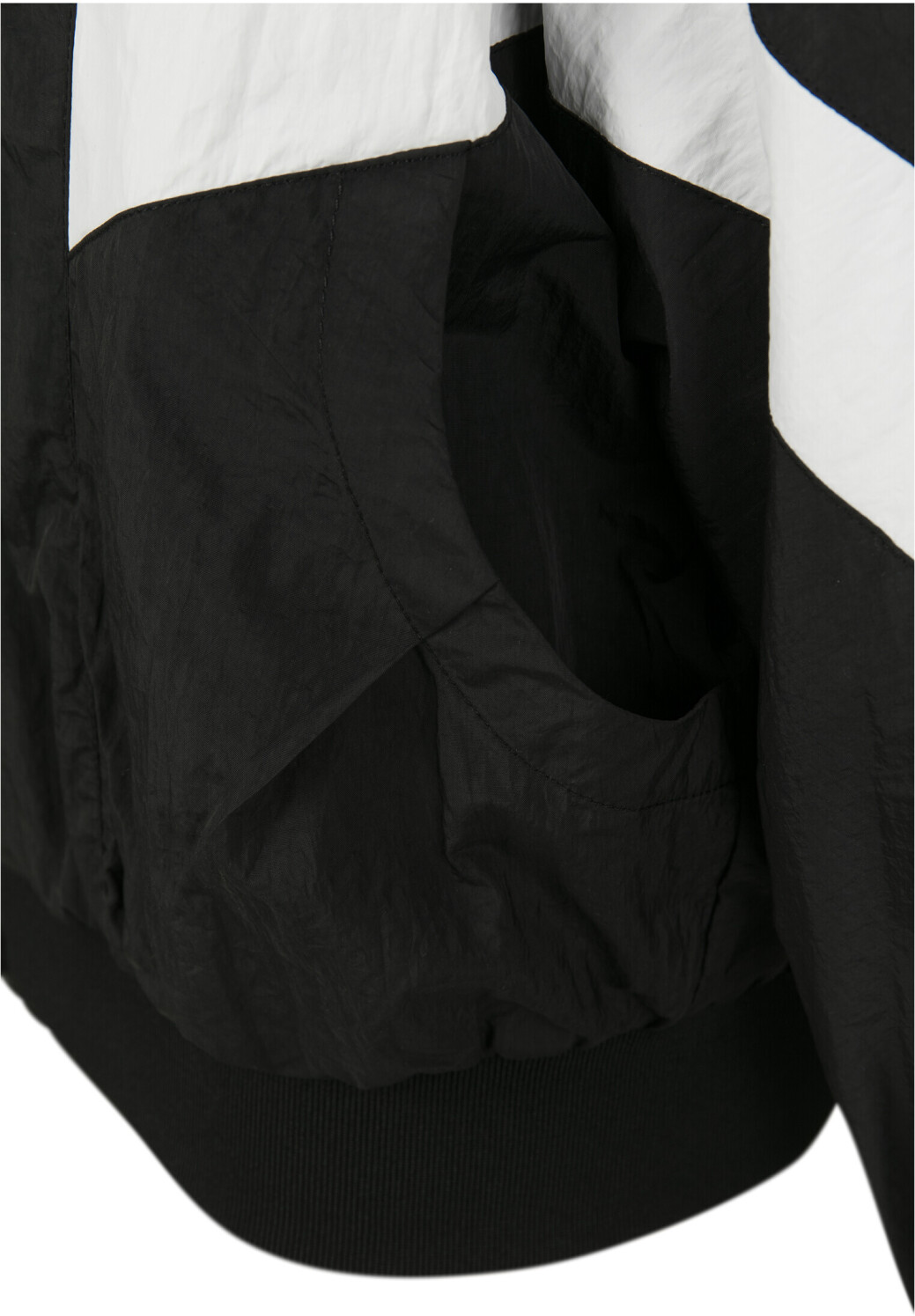 Urban Classics Ladies Crinkle Batwing Jacket (TB2664-00050-0046) blk/wht ab  32,99 € | Preisvergleich bei