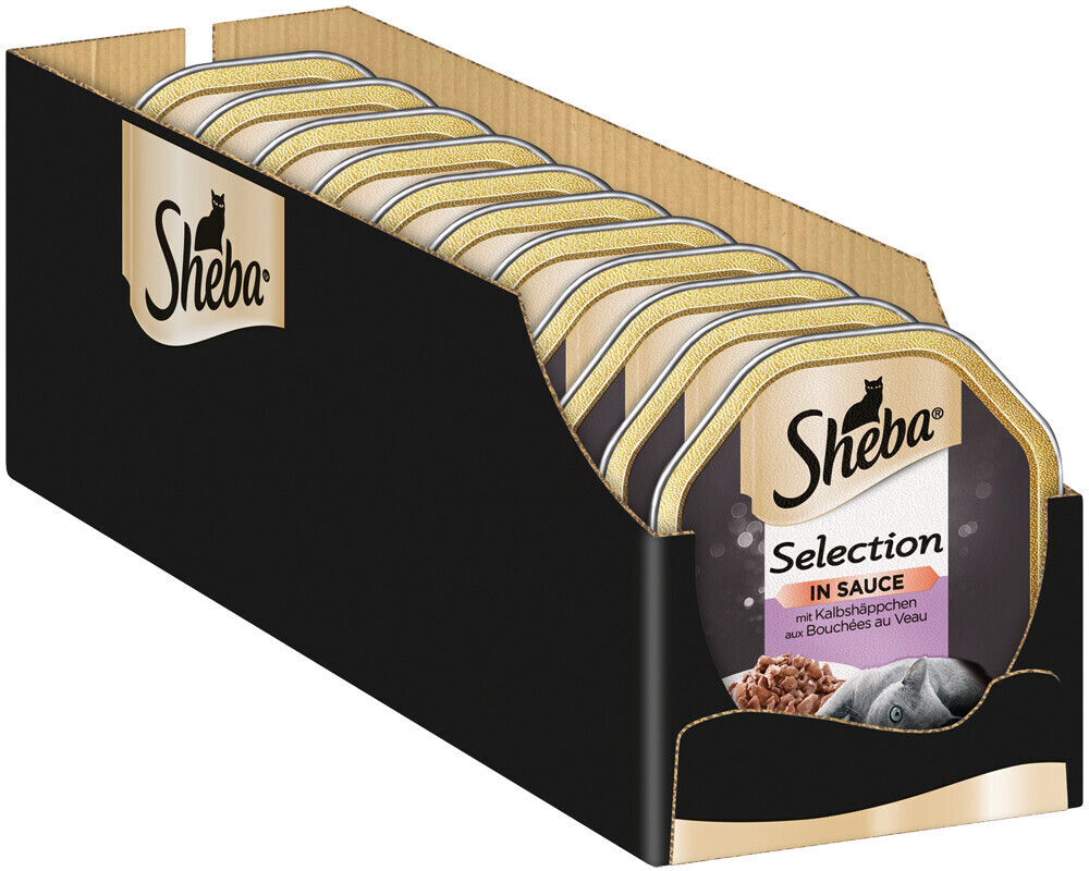 Sheba Selection in sauce with veal bites bowl 2 x 11 x 85g