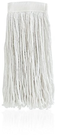 Maya Professional Tools 08012 Cleaning mop, cotton, for industrial use, 350 g, white