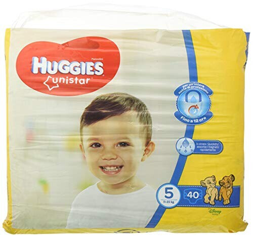 Huggies Unistar Size 5 (11-25 kg) 40 pcs.