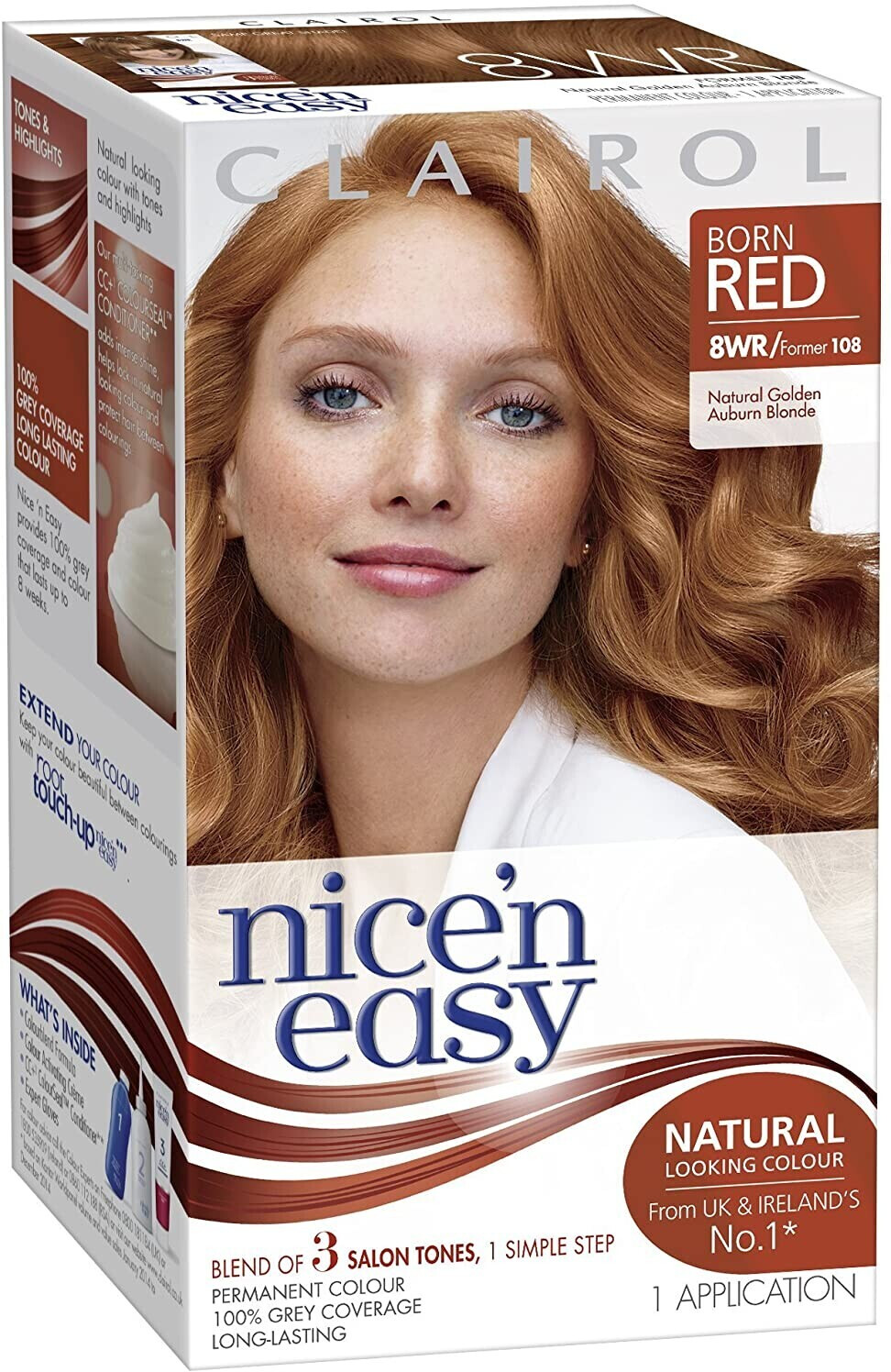 Buy Clairol Nicen Easy Crème Permanent Hair Dye 177ml 1088wr Golden