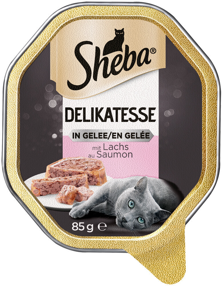 Sheba Delicacy in jelly with salmon 85g