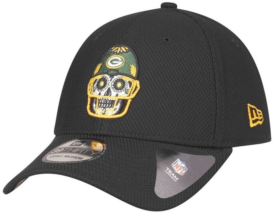 New Era 39Thirty Diamond Cap Skull Green Bay Packers ab 34,90