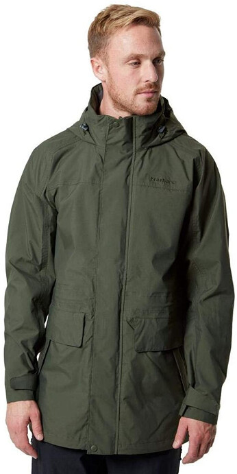 Buy Brasher Men's Grisedale Rugged Waterproof Jacket Khaki from £110.00 ...