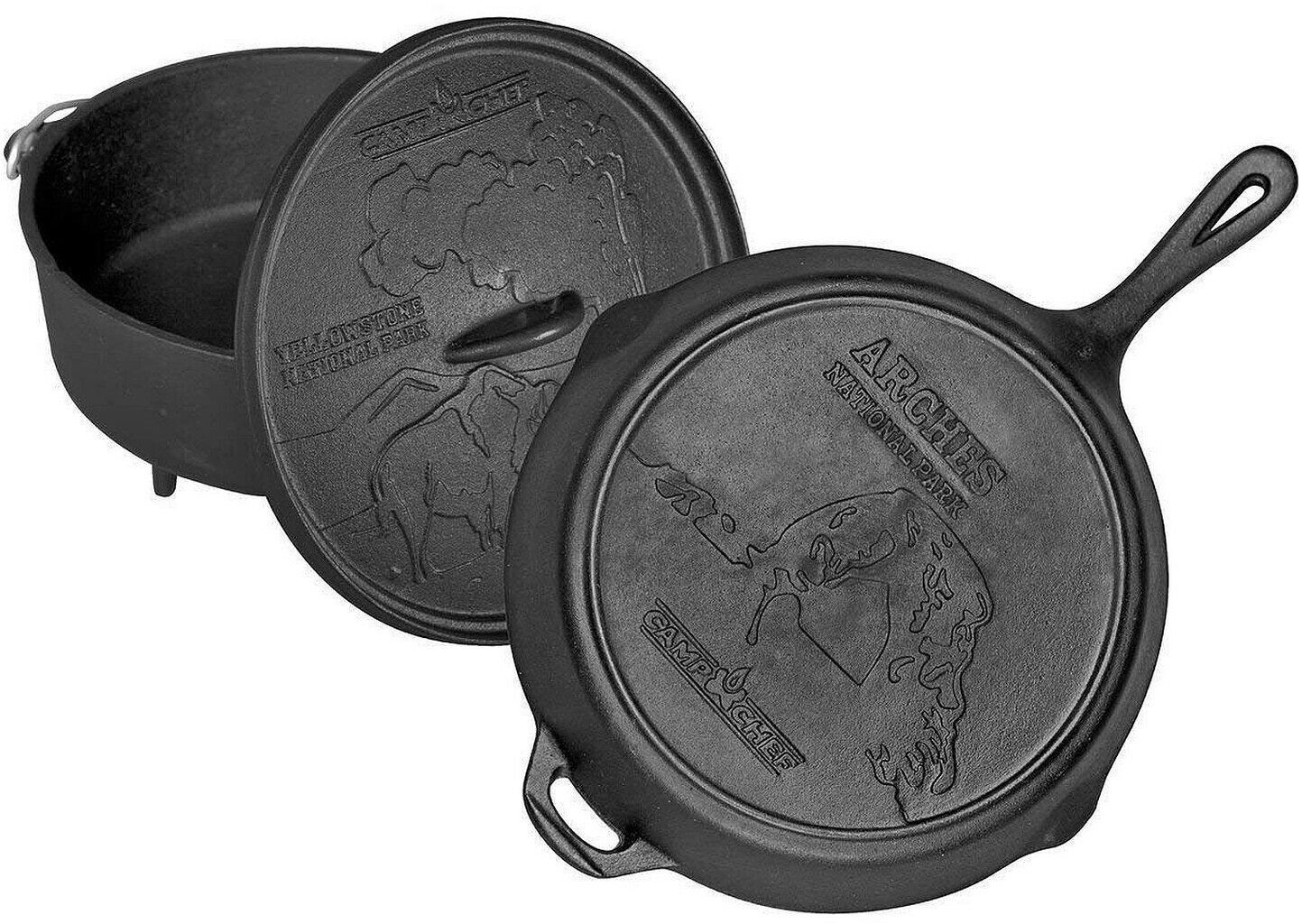 Camp Chef National Parks Cast Iron Set