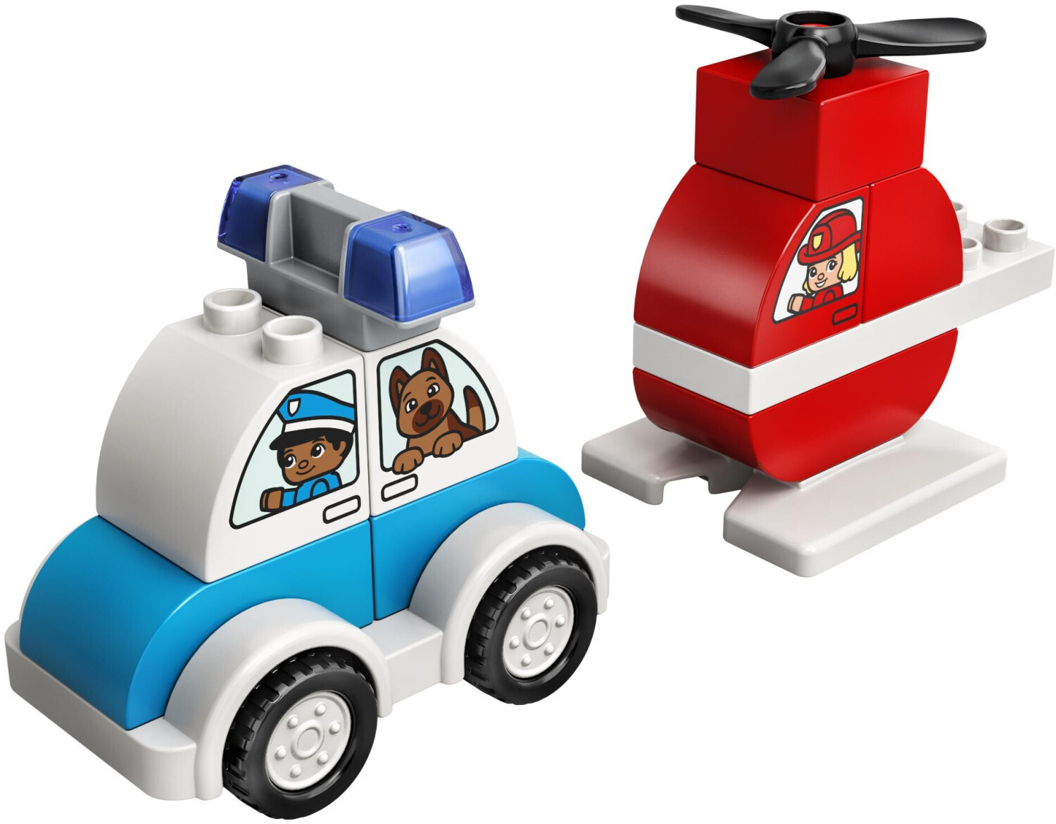 LEGO Duplo - Mein erster Feuerwehrhubschrauber und mein erstes Polizeiauto  (10957) ab 19,57 €