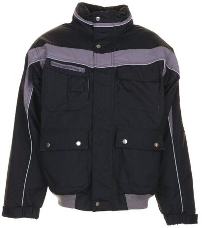 Planam Plaline Winterblouson schwarz/zink
