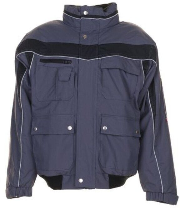 Planam Plaline Winterblouson schiefer/schwarz