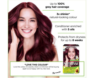 Buy Garnier Nutrisse Permanent Hair Dye  Deep Red from £ (Today) –  Best Deals on 
