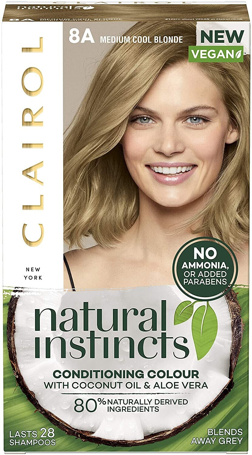 Photos - Hair Dye Clairol Natural Instincts Semi-Permanent Vegan  177ml 8A M 