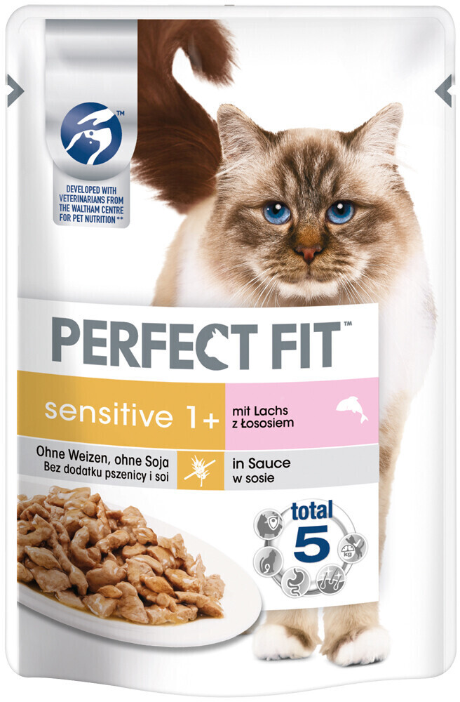Perfect Fit Cat Sensitive 1+ Salmon