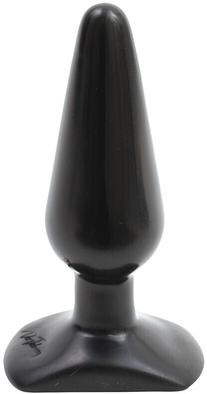 Doc Johnson Plug Smooth Classic - medium (noir)