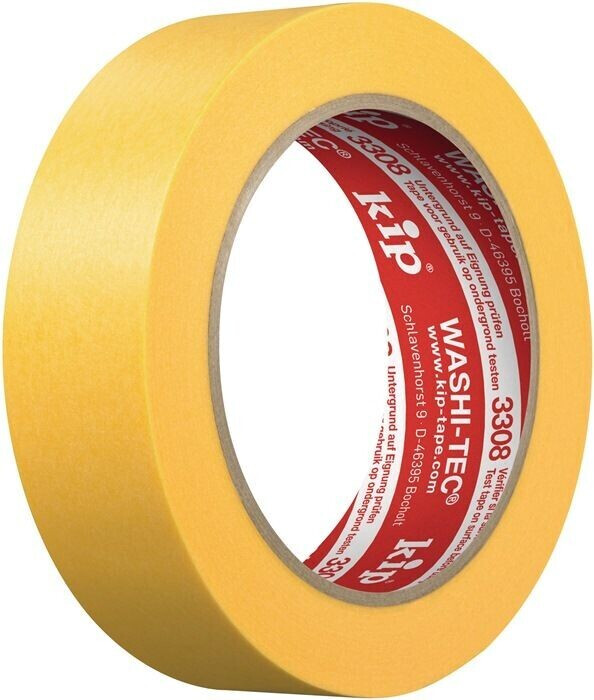 Goldband, Krepp, Washi-Tape, Abdeckband, Rolle 19 mm / 25 mm / 50 mm x 50 m