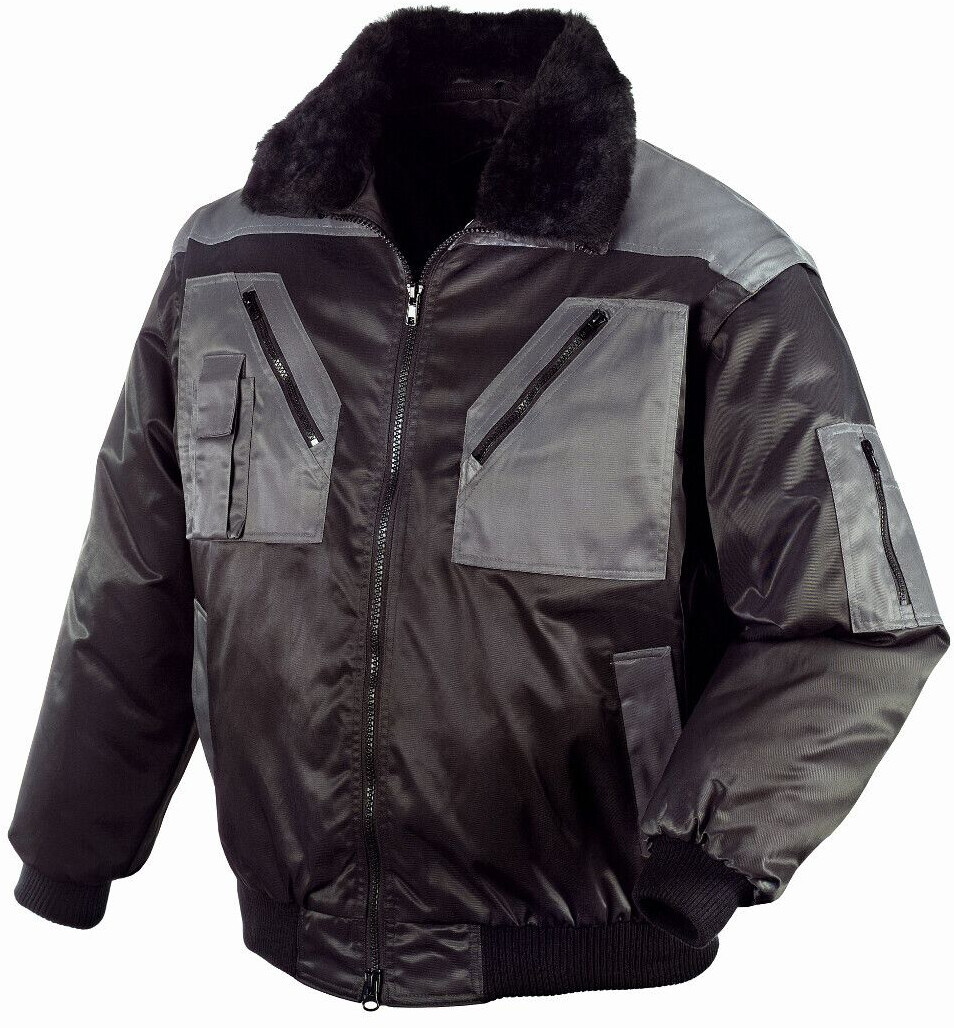 teXXor Pilotenjacke Oslo schwarz/anthrazit