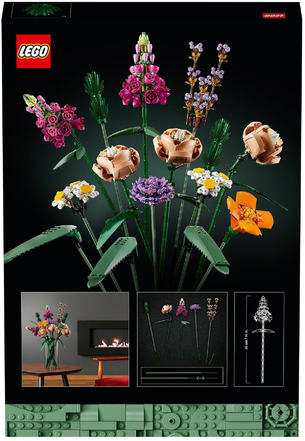 LEGO Creator Expert Flower Bouquet Set for Adults 10280 from 39.99 Today Best Black Friday Deals on idealo