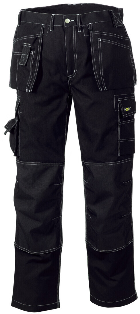 teXXor Canvas-Bundhose schwarz/schwarz