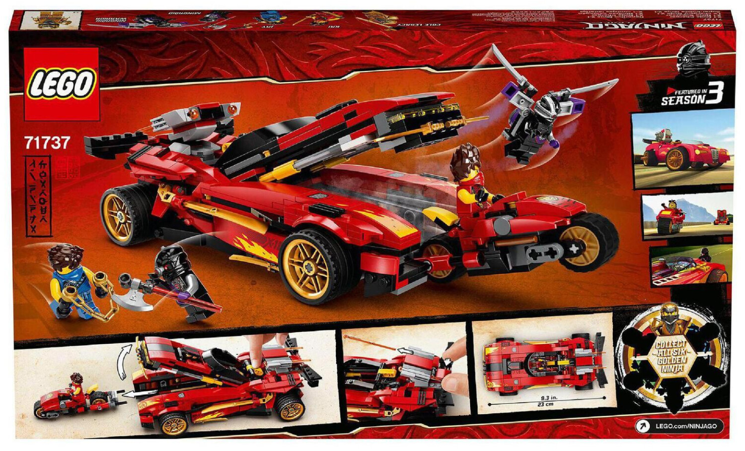 Lego shop ninja supercar